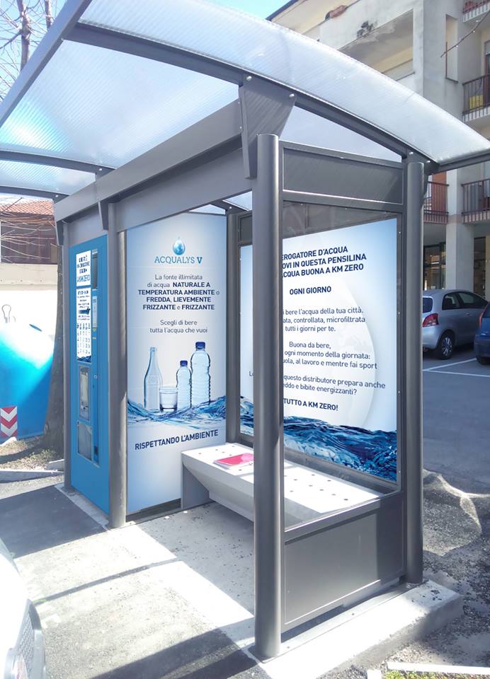 Distributore automatico d'acqua Acqualys a Castagnole delle Lanze (Asti)